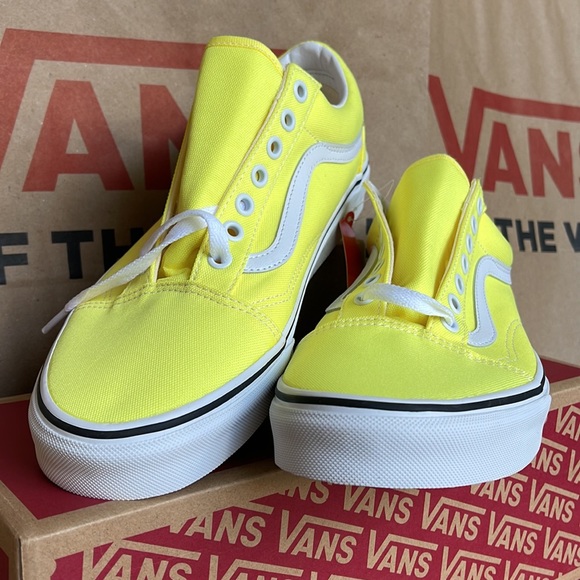 Vans Old Skool Neon Lemon Tonic/True White WMNS sneakers - Picture 8 of 16